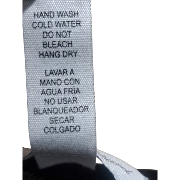 Ambiance Apparel Womens Camisole Tank Top S Black Button Front Adjustable Straps - Picture 4 of 5